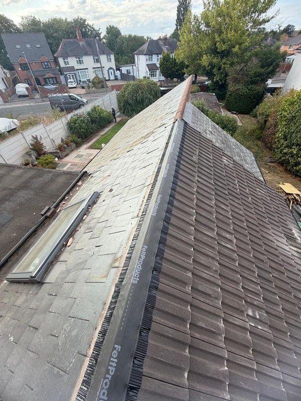 Roofing work by 247 Roofing